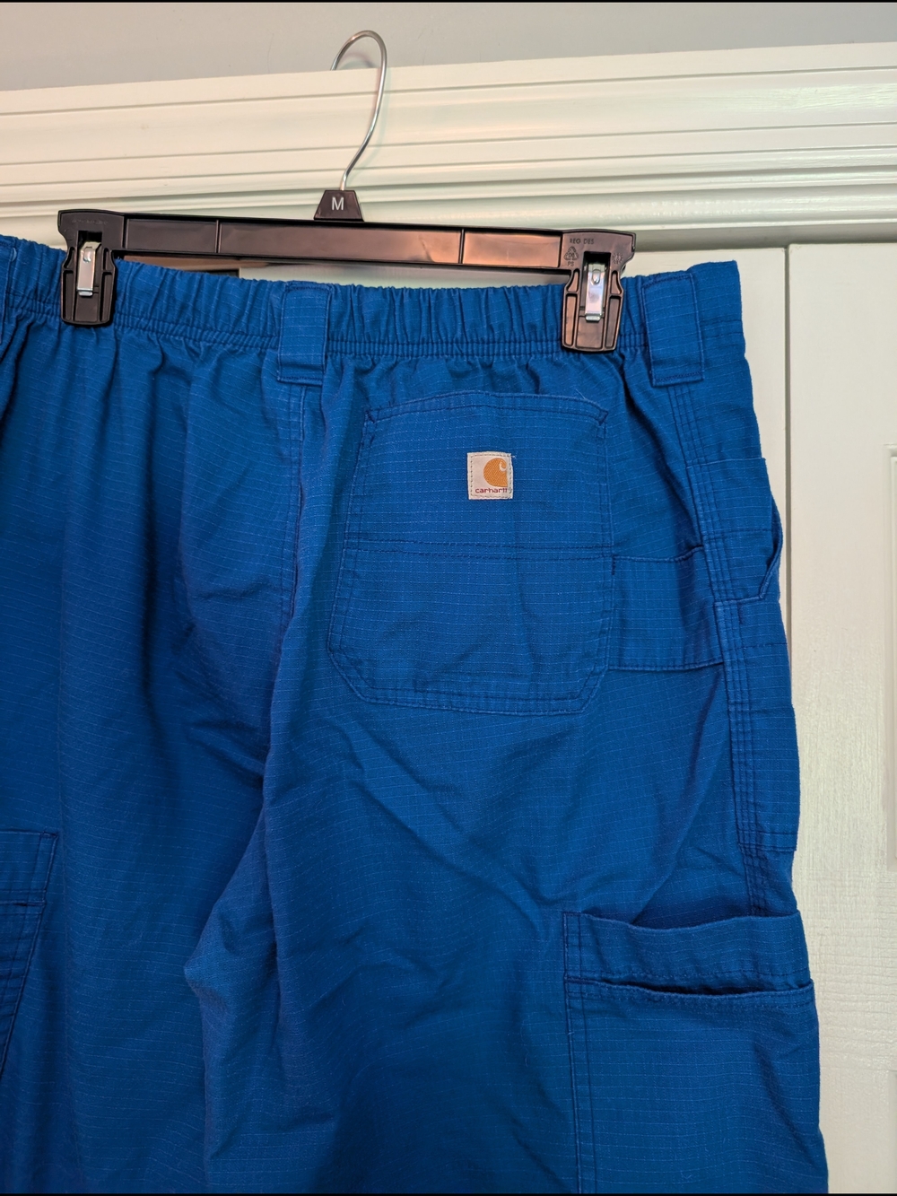Carhartt Blue Scrub Pants with Utility Pockets